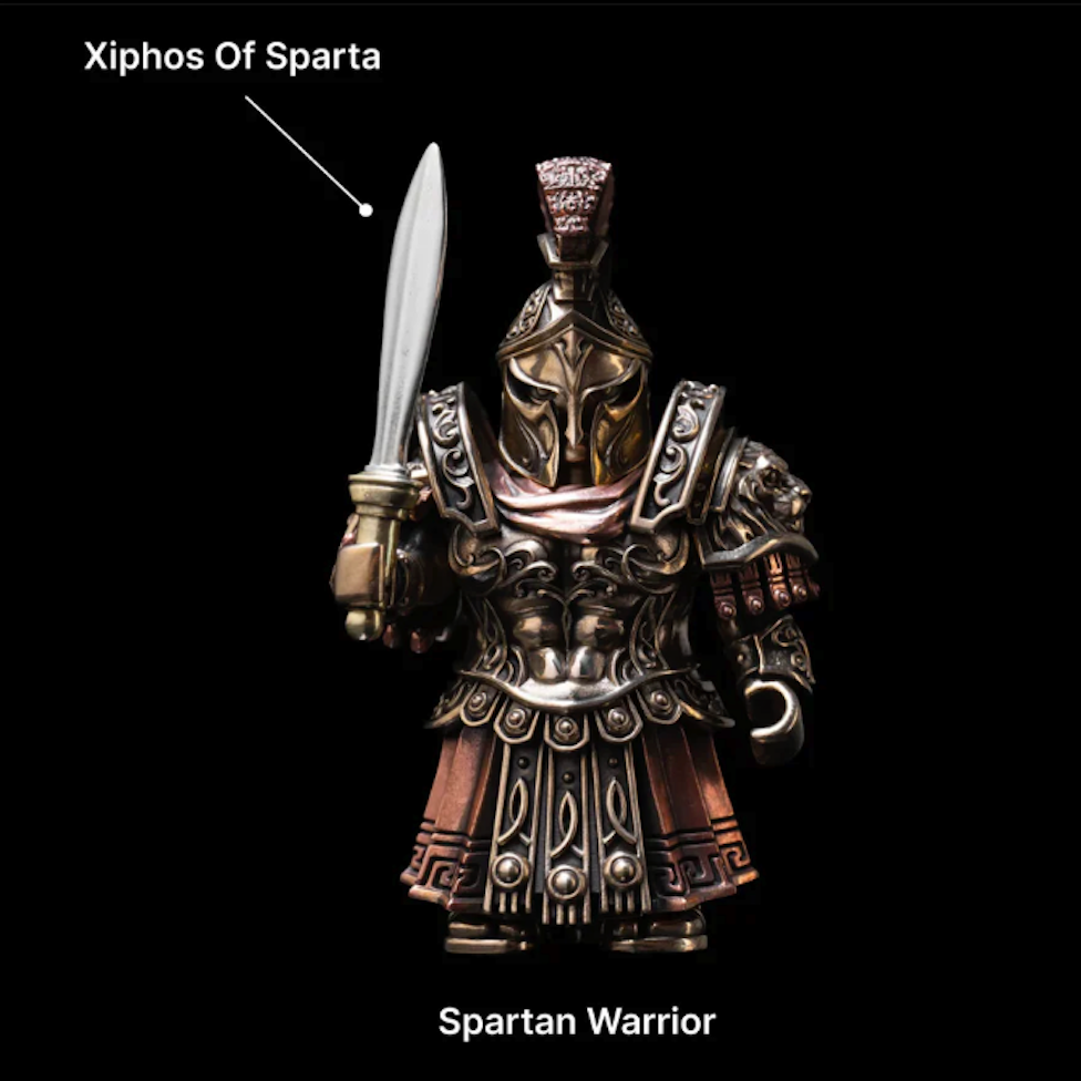 EdoFigures The Spartan Figurine